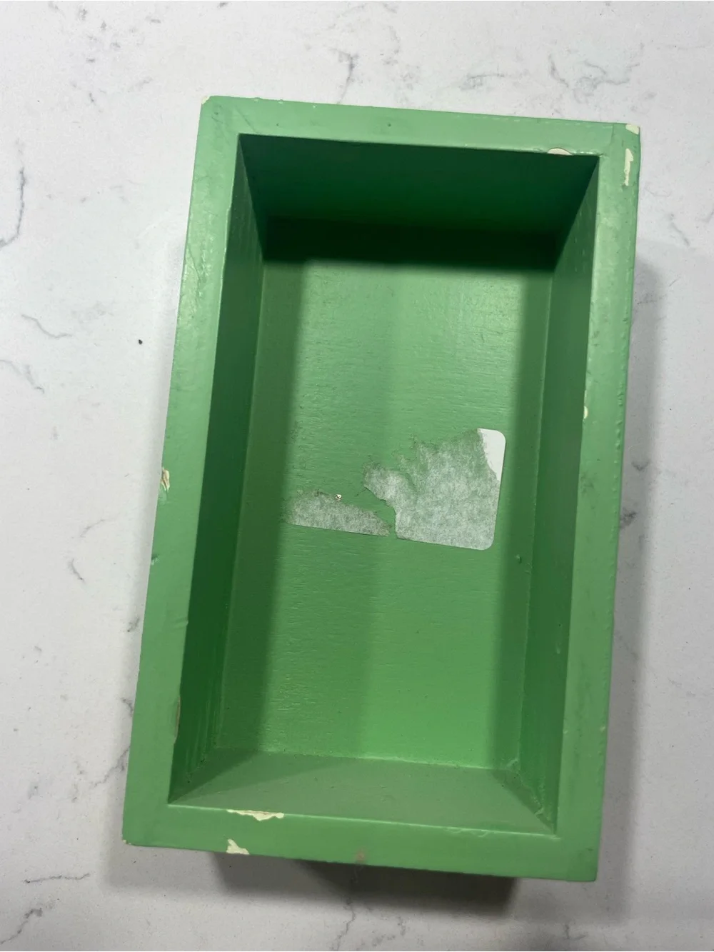Women Shoes Box Art - Green 